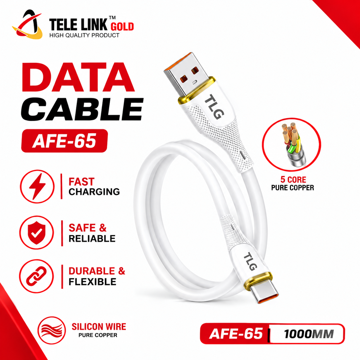 Tele Link Gold AFE-65 Data Cable