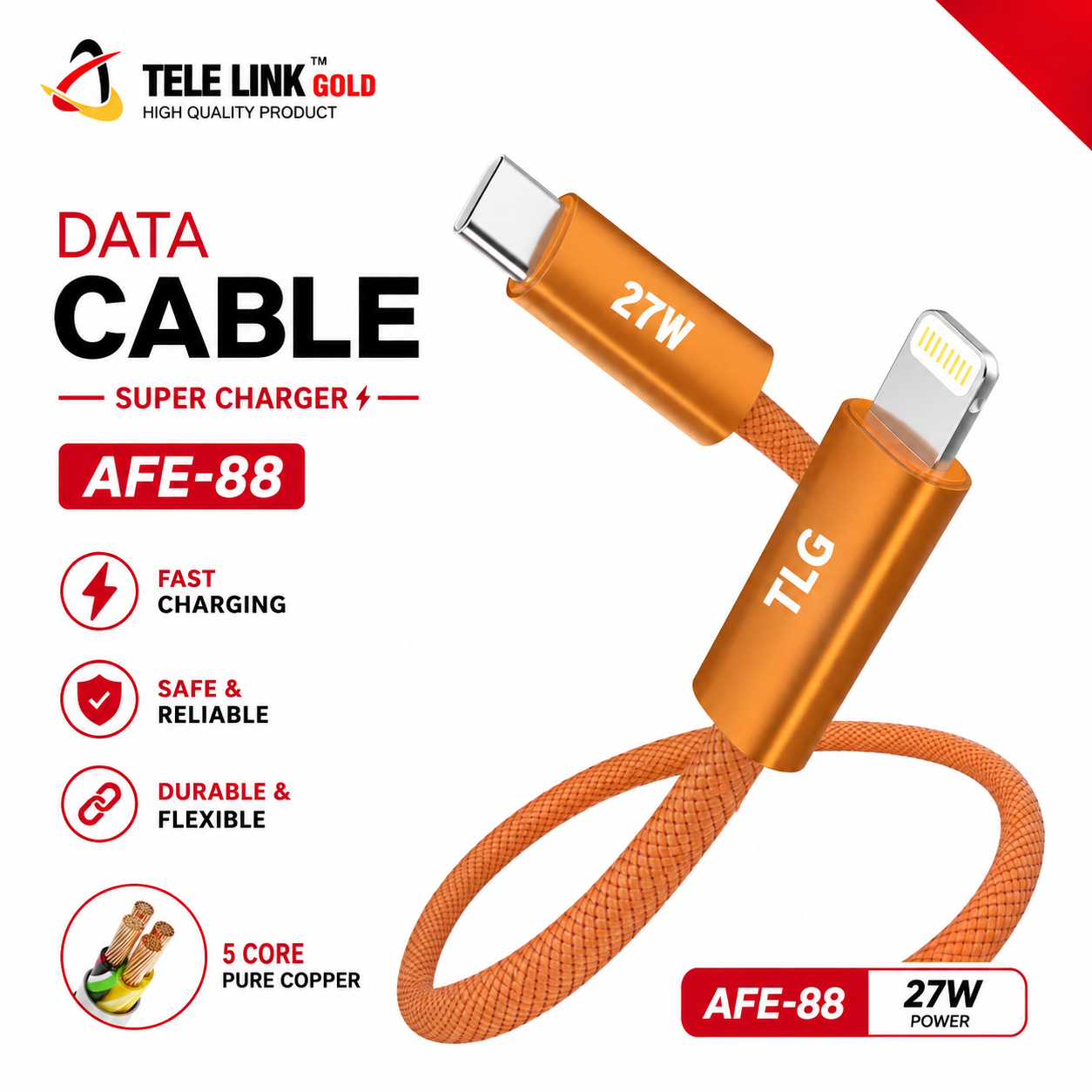 Tele Link Gold AFE-88 Data Cable