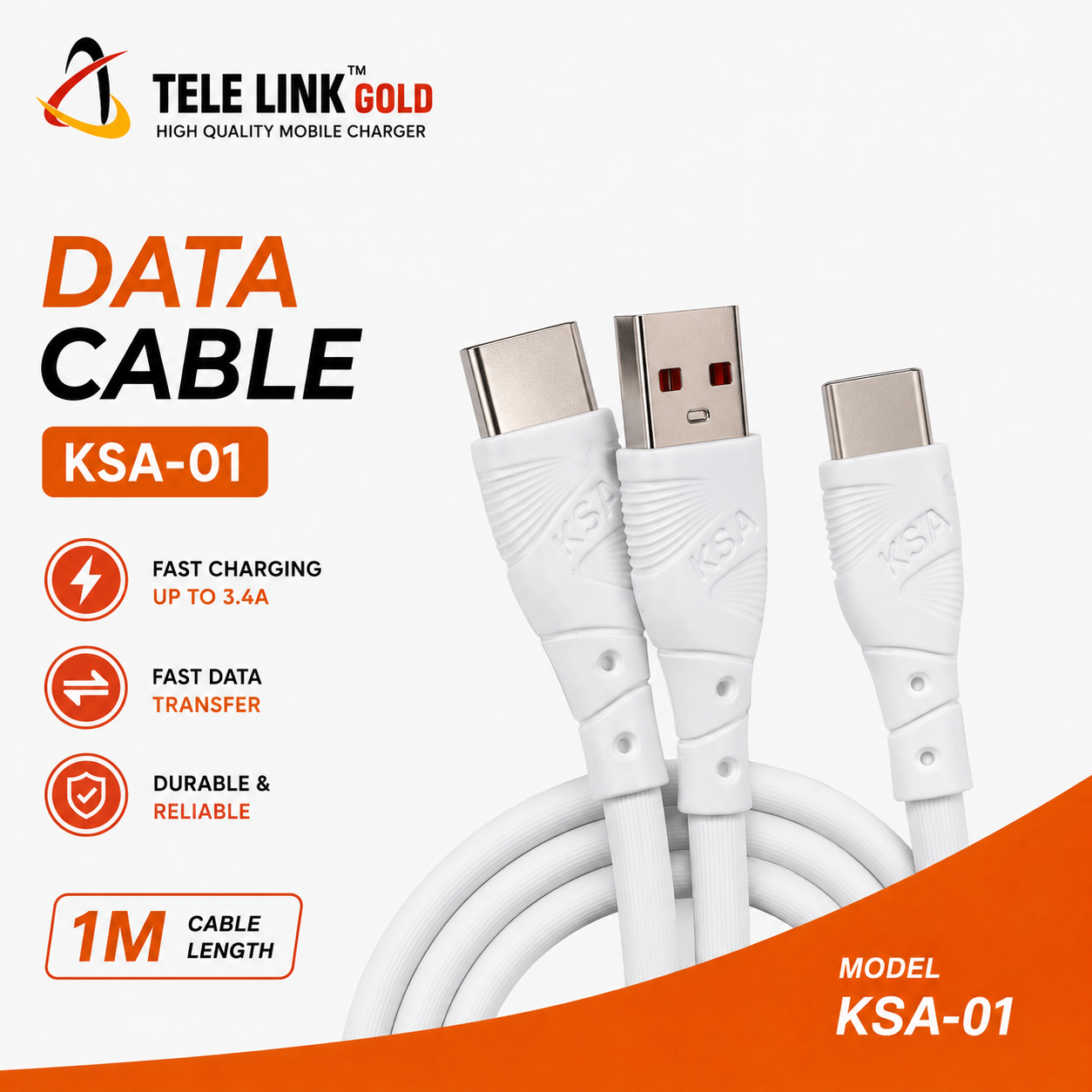 Fast Charging Data Cable