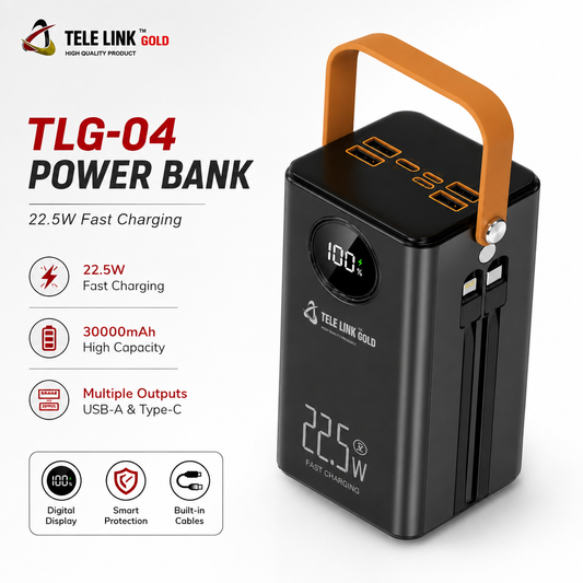 TLG-04 Power Bank - 30,000mah