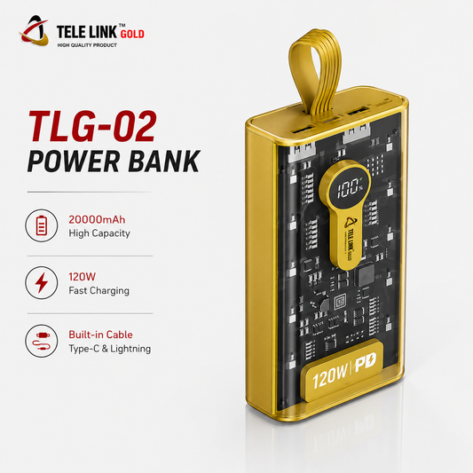 TLG-02 Power Bank - 20,000mah