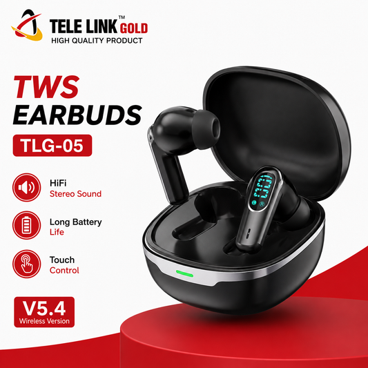 Tele Link Gold TLG-05 TWS Earbuds