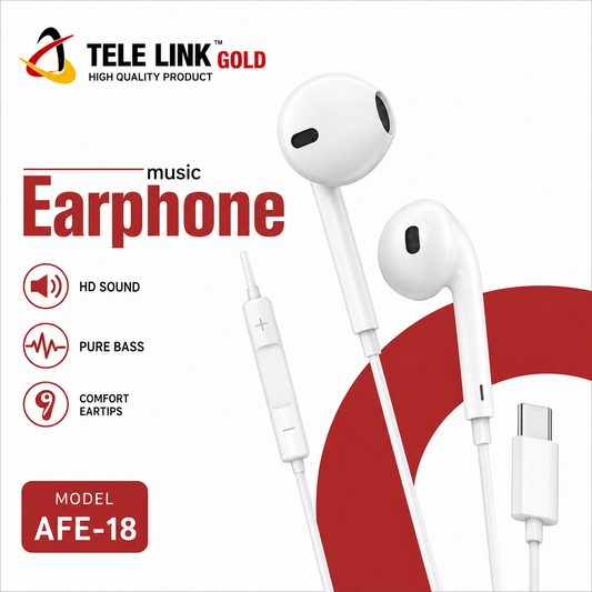 Tele Link Gold AFE-18 Earphone