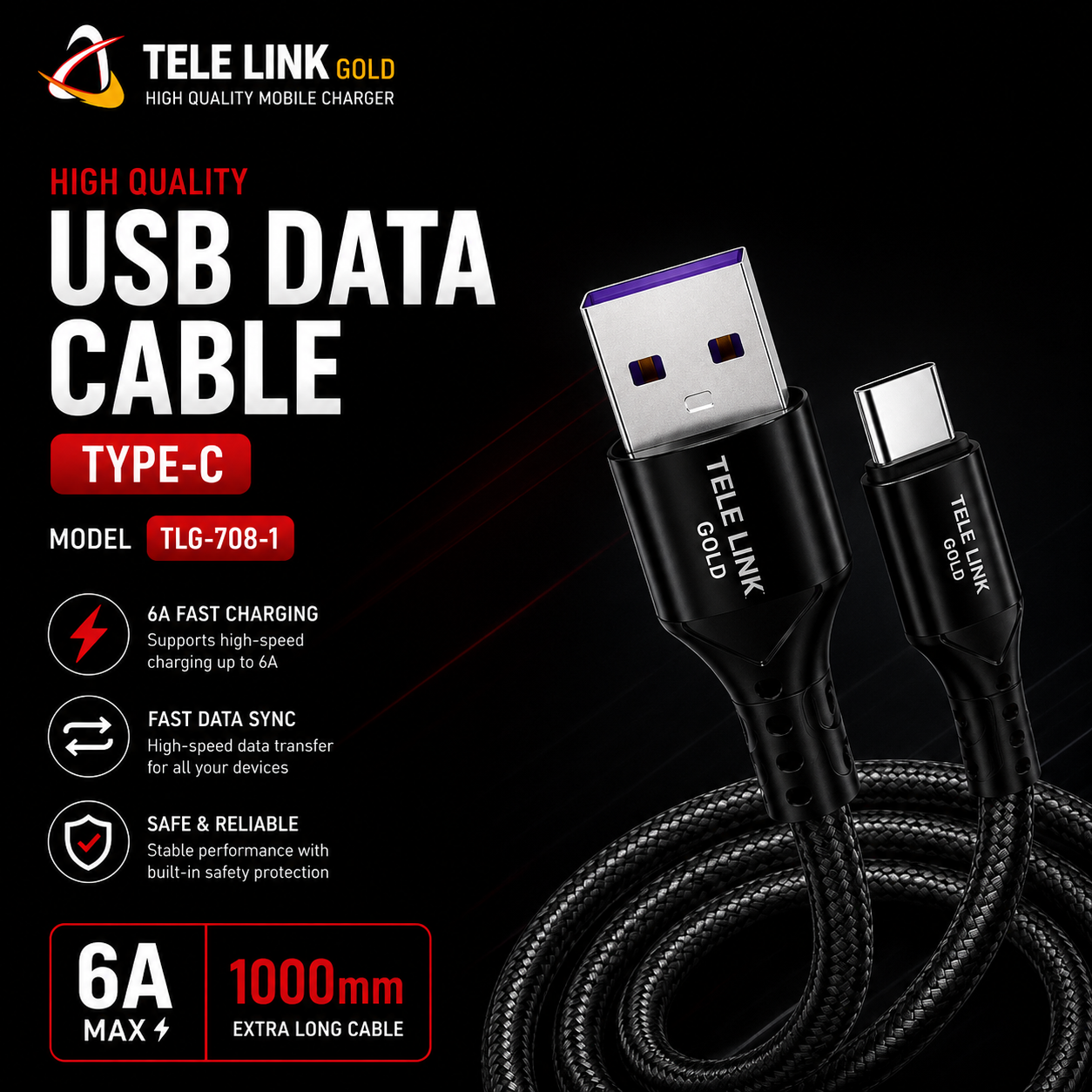 Tele Link Gold TLG-708-1 Cable