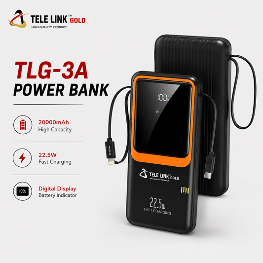 TLG-3A Power Bank - 20,000mah